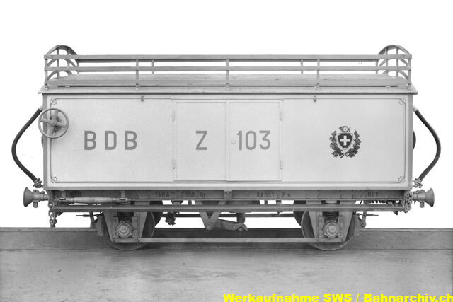 Voiture postale BD Z 103