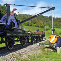 © Werner Hardmeier
Ablad des Klappscheiben-Vorsignals Klappscheiben-Vorsignal