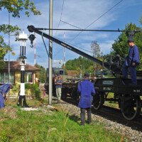 © Werner Hardmeier
Das Signal steht, die fehlenden Teile wurden in den kommenden Tagen nachgerüstet. Signal steht