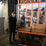 René Brassel montre des projets achevés