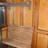 Wooden class carriage compartment. Photo: Edi Meier, 18.6.2022