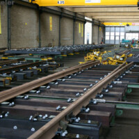 © Peter Hürzeler
Weichenmontage Weichenmontage