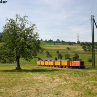 © Peter Hürzeler
Unterwegs in die Ziegelei Feldbahn