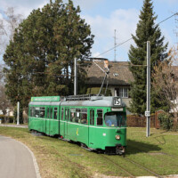 Sonderfahrt der SGEG mit BVB Be 4/6 von Basel nach Rodersdorf SGEG GV 2009