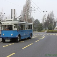 © Peter Hürzeler
TL 2 von 1932 auf der Linie entlang des See's nach Ouchy TL 2 von 1932