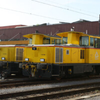 © Peter Hürzeler
Zwei Werkloks der Dreispitzverwaltung. Zwei Werkloks