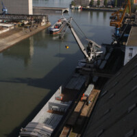 © Peter Hürzeler
Reger Verkehr im Hafen Kleinhünigen. Hafen Kleinhünigen