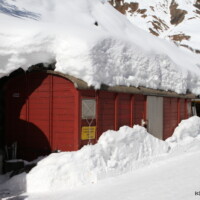 © Peter Hürzeler Meterhohe Schneelasten sind hier Alltag und erschweren die Arbeiten durchaus SGEG GV 2014